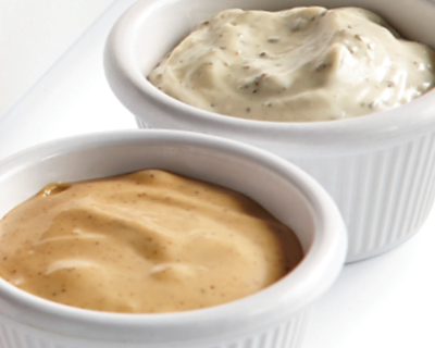 Choix de trempette (Tartare, Sud-Ouest, Aïoli au basilic ou Arrabbiata)